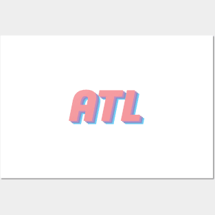 Pastel ATL Posters and Art